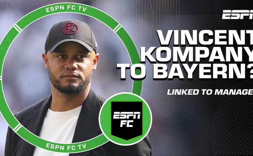 Vincent Kompany vinculado al puesto de entrenador del Bayern Múnich 👀 'Ya veremos' – Ale Moreno |  ESPN FC